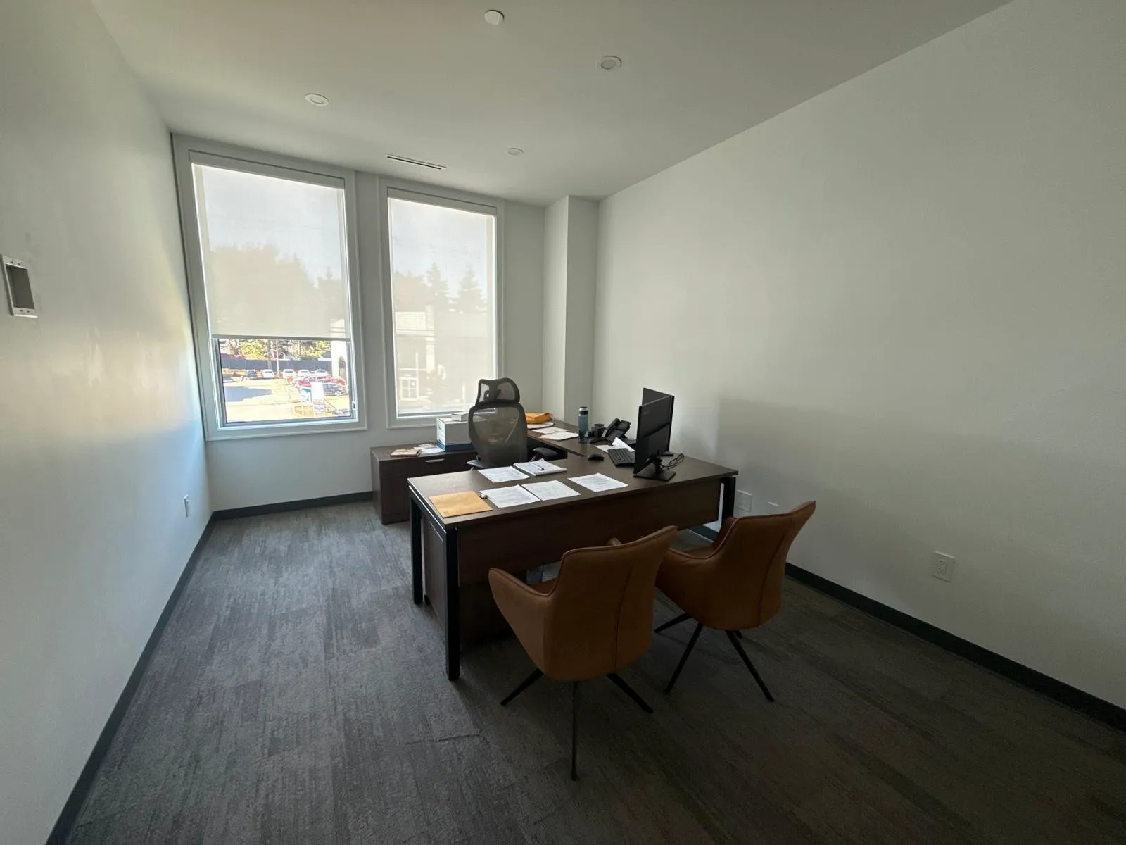 A second office at Premier Law Corporation in Surrey, used for client consultations